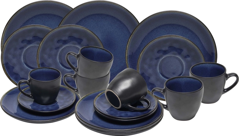 Súprava šálok na kávu a čaj 18 ks