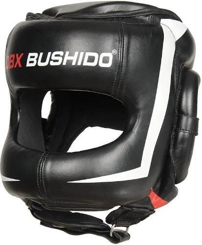 Boxerská helma DBX Bushido s plnou ochranou tváre – M