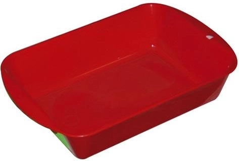 Obalovacia miska z plastu 26 × 18 × 6 cm – mix farieb