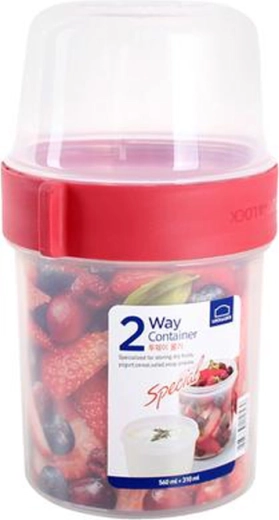 Lock&Lock dóza na potraviny 2v1 560 ml + 310 ml