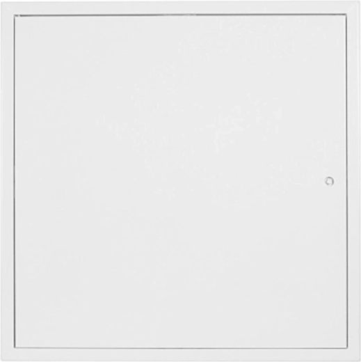 Revízne dvierka 500 × 500 mm biele, oceľový plech