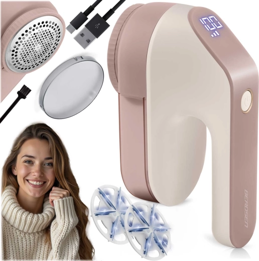 Elektrický odžmolkovač s LCD displejom Berdsen