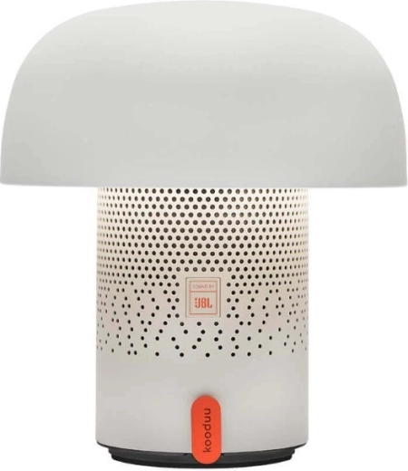 Kooduu Sensa Play prenosná LED lampa s reproduktorom, biela - 1 kus