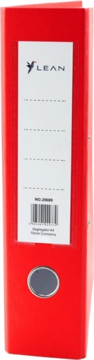 Pákový zakladač A4, chrbát 75 mm, červený