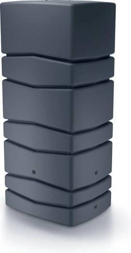 Sud na dažďovú vodu Aqua Tower 650 l, antracit