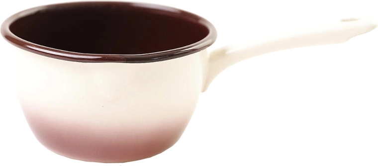 Kónický rendlík s rukoväťou 14 cm 1,15 l Capuccino