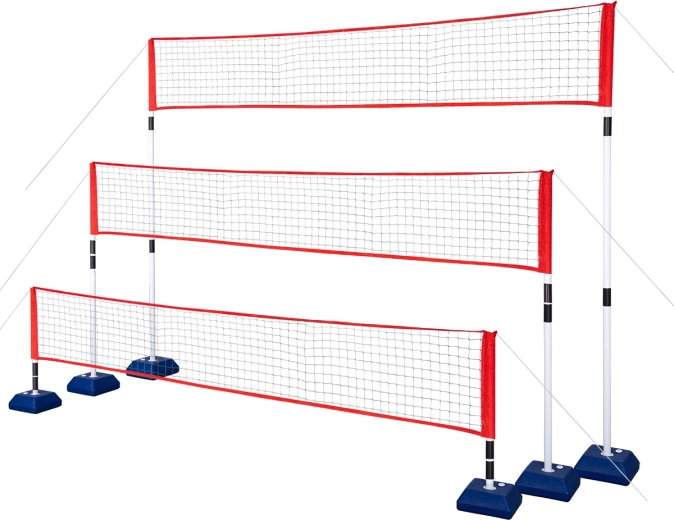 Multifunkčná sieť a sada na tenis, bedminton a volejbal NILS