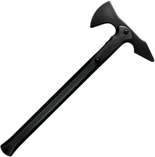 Tréningový tomahawk Cold Steel Trench Hawk Trainer, santoprén, 450 g, čierny