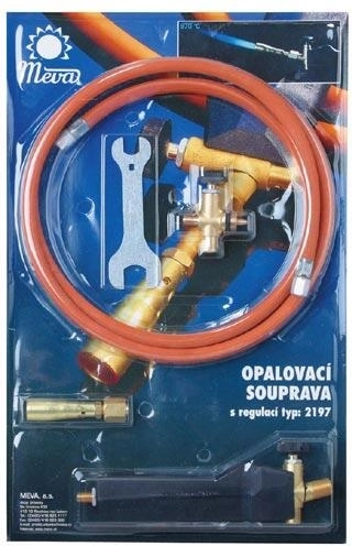 Opaľovacia súprava s okrúhlym horákom na propán-bután