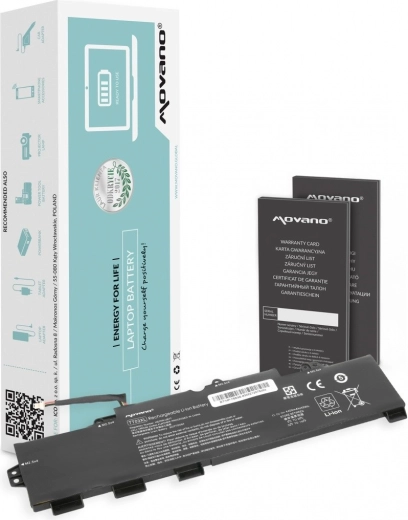 Movano batéria TT03XL pre HP EliteBook 755/850 G5 a 850 G6 4400 mAh (49 Wh)