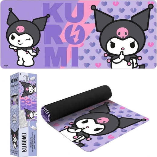 podložka pod myš Kuromi Hello Kitty 80 × 35 cm