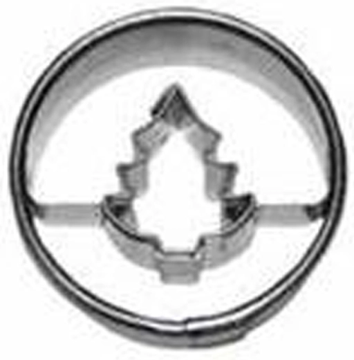 Vykrajovátko na pečivo koliesko so stromčekom 4 cm TORO