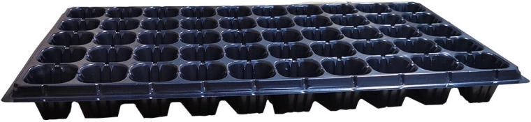 Sadbová doska s 50 poľami na predpestovanie