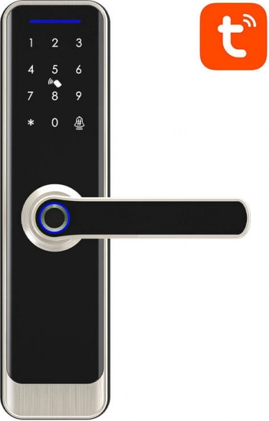 Inteligentný digitálny zámok Avatto ZSDL-A270-S-ALI-5572 ZigBee Silver