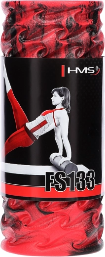 Masážny penový valec HMS FS133 33 cm červený