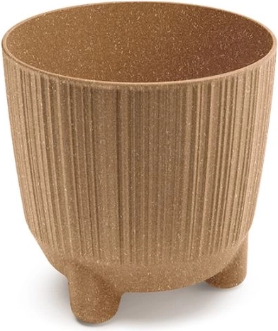 Kvetináč Ryfo N Eco Wood 12,6 cm naturo eco