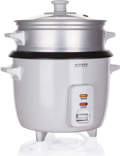 Ryžovar 0,6 l s parným nadstavcom a funkciou Keep Warm, 300 W