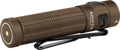 Vreckové svietidlo OLIGHT Baton 3 Pro CW – Desert Tan, 1500 lm