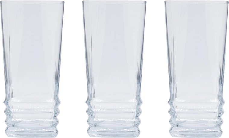 Poháre Elegan 335 ml vysoké 3 ks