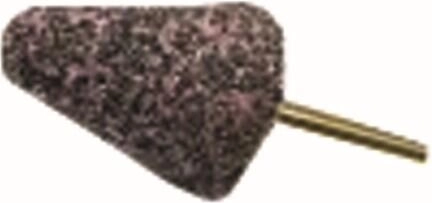 Brúsne kužeľové teliesko so zaoblenou špičkou 16 × 40 mm, zrnitost 60, stopka 6 mm