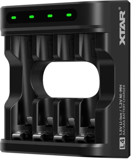 Nabíjačka akumulátorov XTAR L4 pre Li-ion 1,5 V a Ni-MH AA/AAA