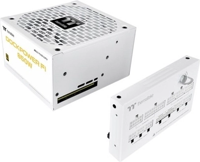 Thermaltake Dockpower FI 850W Gold modulárny zdroj ATX 3.1 Gen5 Snow