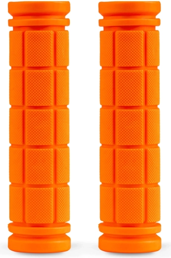 Oranžové gripy na kolobežku SOKE, 2 ks