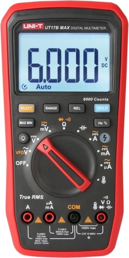 Digitálny multimeter Uni‑T True RMS UT17B MAX