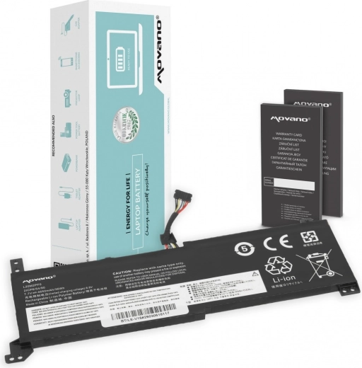 Batéria Movano pre Lenovo V14/V15/V17 G2 (L20M2PF0, L20C2PF0, L20L2PF0) 4650 mAh 36 Wh
