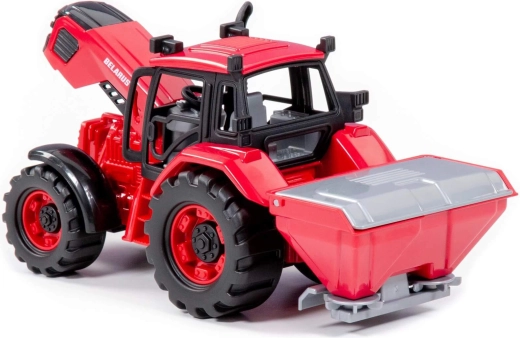 Traktor Belarus s prívesom na hnojenie - 1 kus