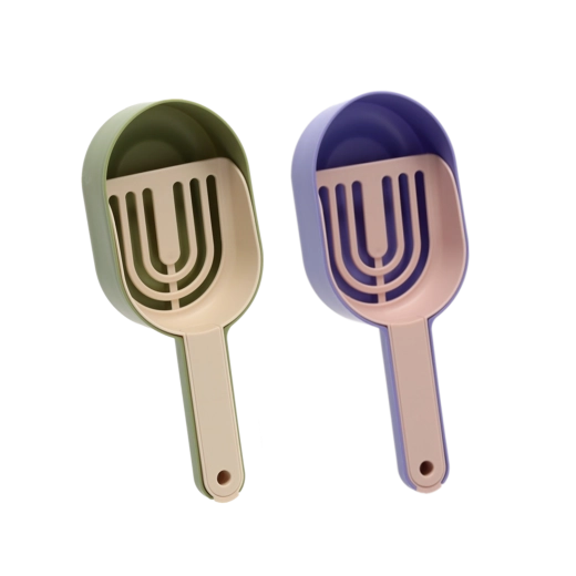 Lopatka na mačacie stelivo 2v1 29 × 12 × 5,7 cm