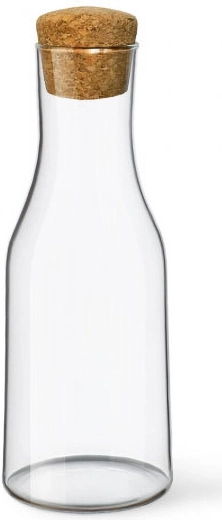 Sklenená karafa 500 ml s korkovou zátkou Bastia