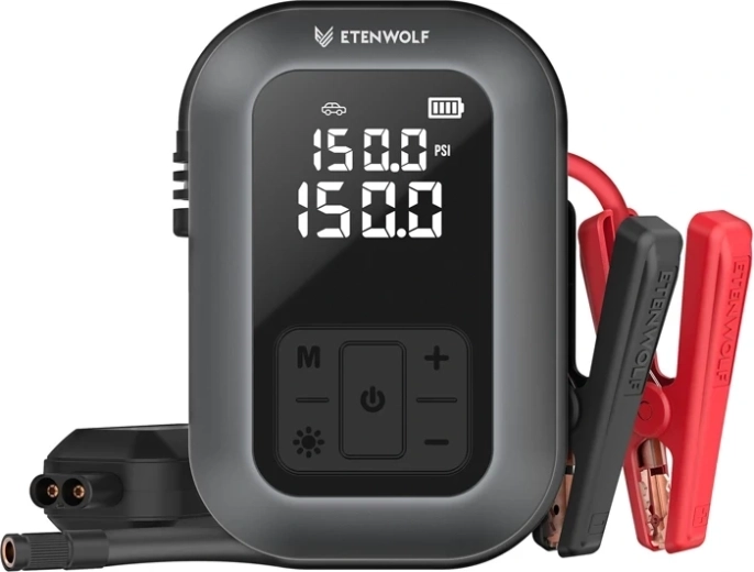 Autokompresor Etenwolf X5 Pro s batériou 6000 mAh