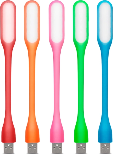 LED USB lampička na čítanie 17 cm