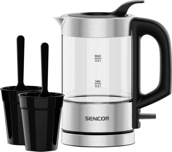 Cestovná rýchlovarná kanvica Sencor SWK 160SS