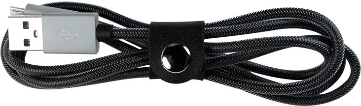 USB 2.0 kábel A na Micro‑B, 2 m, sivý