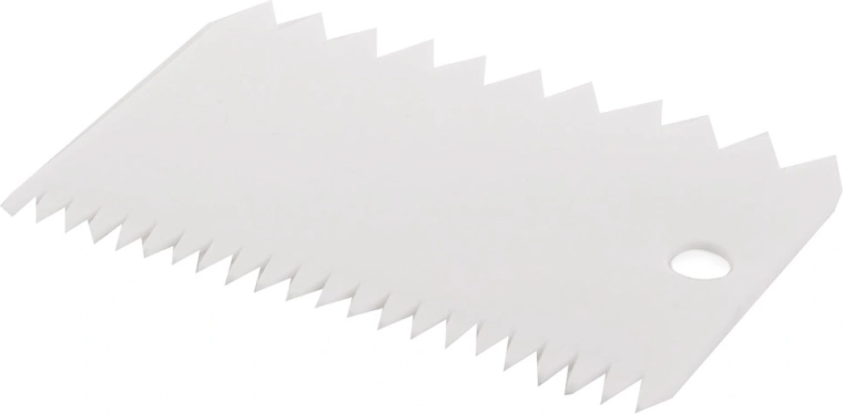 Cukrárska zúbkovaná stierka 11 cm