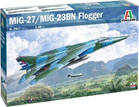 Plastový model MiG-27/MiG-23BN Flogger 1/48