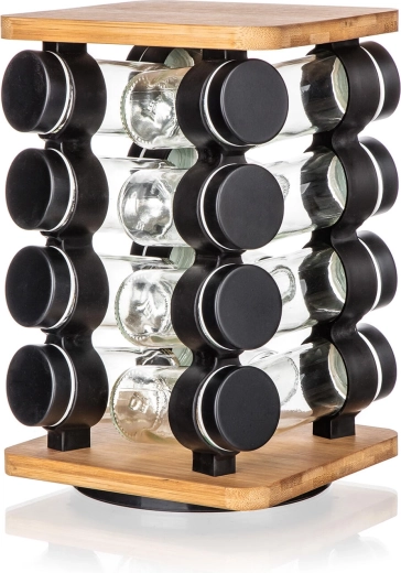 Koreničky Culinaria Black so stojanom 16 ks