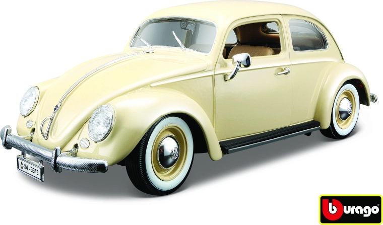 BBU Volkswagen Käfer-Beetle 1955 béžový model auta 1:18