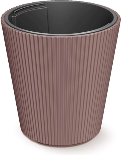 Kvetináč s vložkou Milly 29,9 cm marsala