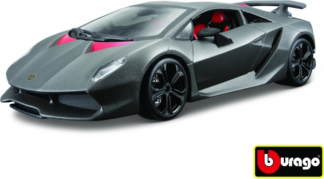 Model Lamborghini Sesto Elemento 1:24 Metalická Šedá