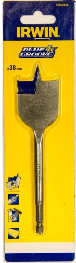 Plochý vrták do dreva 38 mm IRWIN Blue Groove