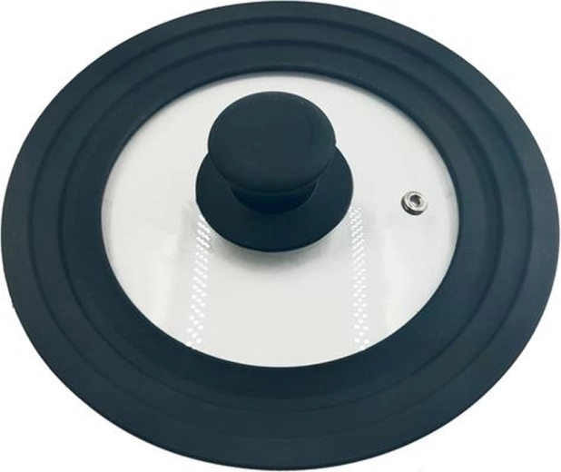 Univerzálna pokrievka z tvrdeného skla s parným ventilom 16/18/20 cm
