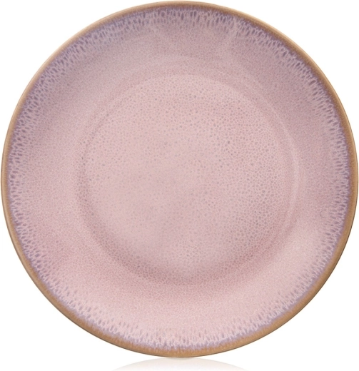 Ružový keramický dezertný tanier GLAZE 20,5 cm