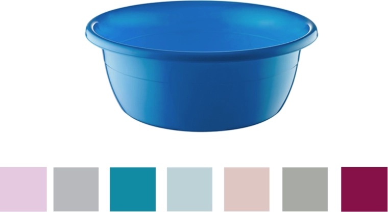 Guľatá misa Felix 2,5 l z odolného plastu