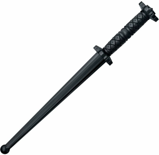 Tréningová dýka z gumy RONDEL od Cold Steel, 28,6 cm, čierna