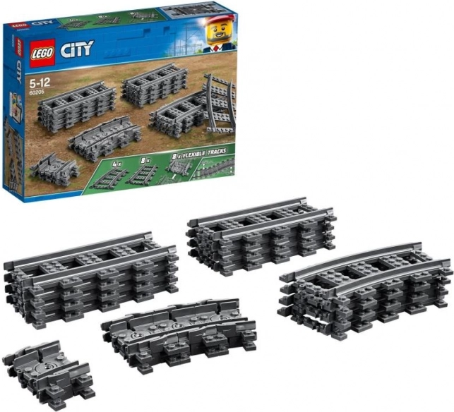 LEGO City koľaje – sada na rozšírenie trate