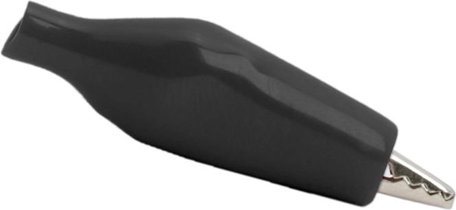 Mini krokosvorka s čiernou PVC izoláciou