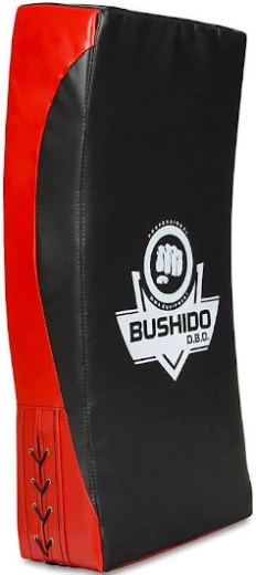 Tréningový blok DBX BUSHIDO T75 – veľký zakrivený úderový štít 75 × 35 × 16 cm